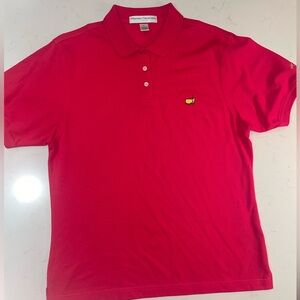 Masters collection Polo Shirt Womens Large golf Augusta Logo